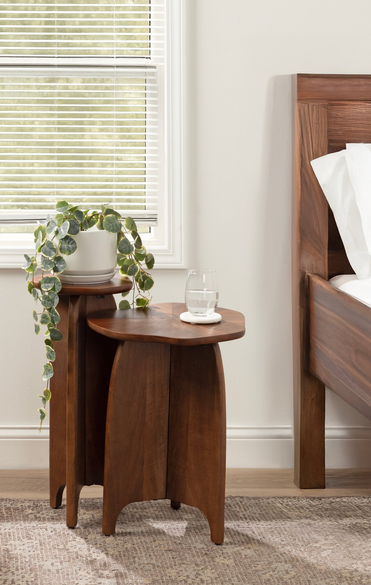 Sunburst | Walnut Table Set (2-Piece)