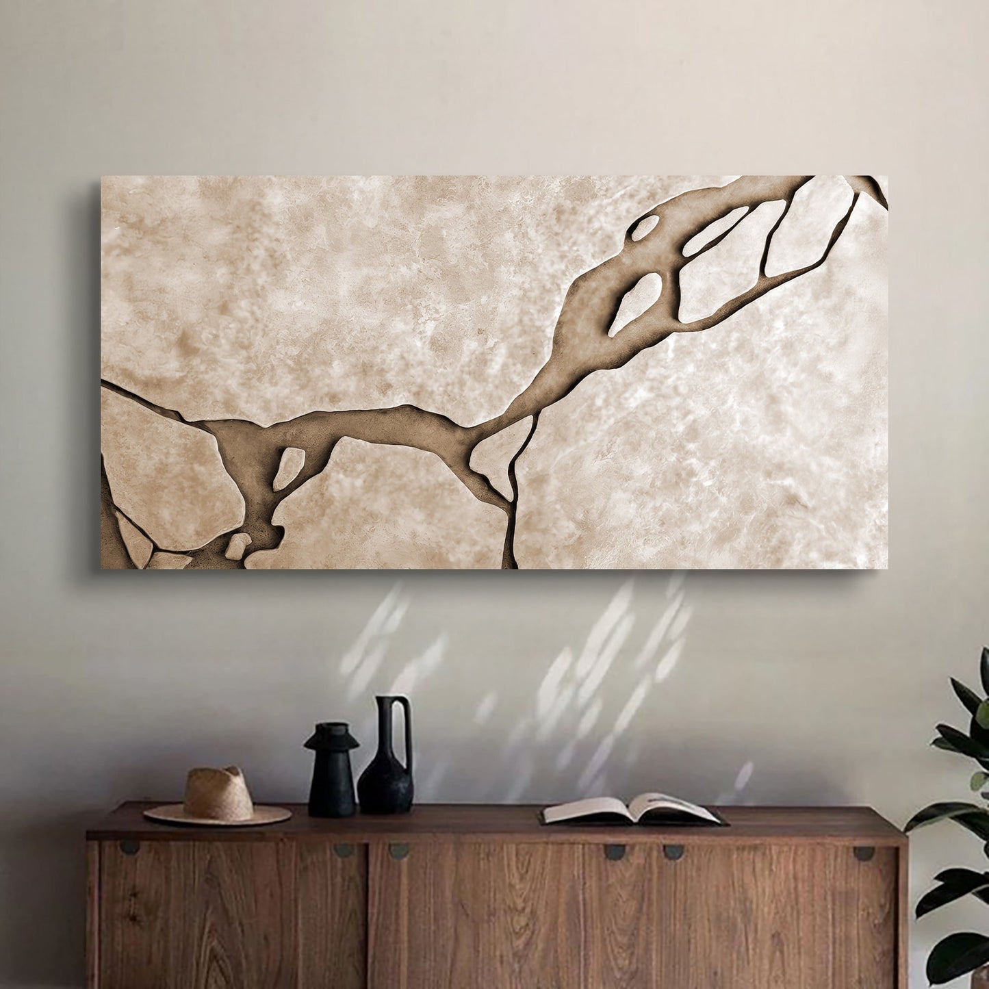 Tributary | Abstract Canvas Wall Art