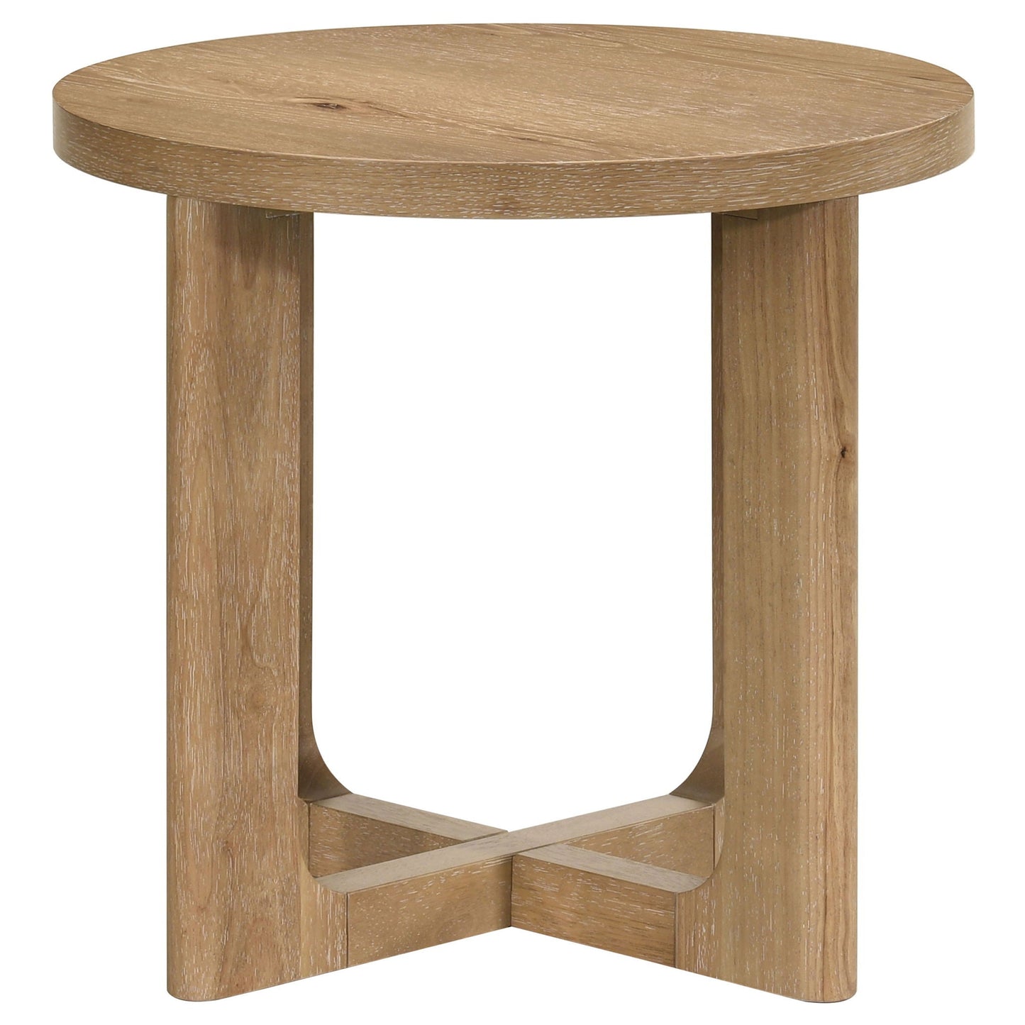 Clearing | Round Sculptural End Table