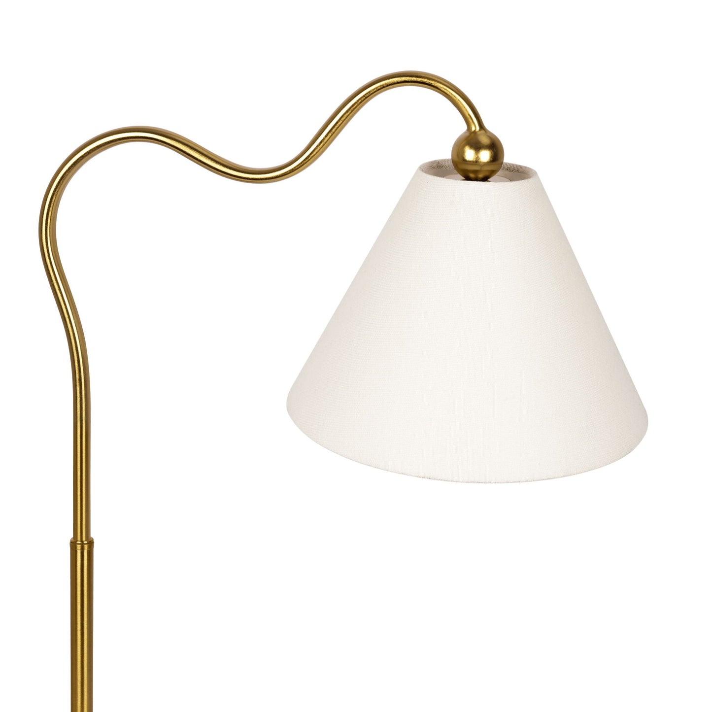 After Hours | Brass Arc Table Lamp
