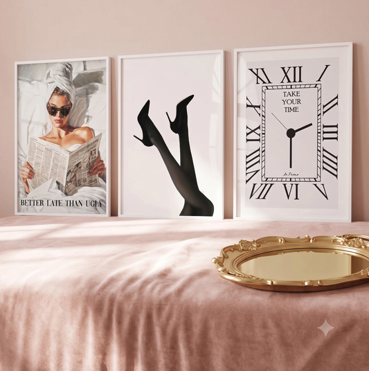 Icon | Fashion Illustration Wall Art (Set of 3)