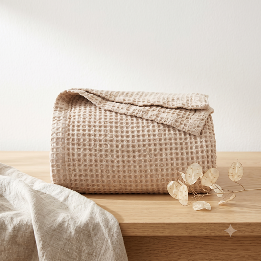 Rest Day | Waffle Weave Cotton Blanket