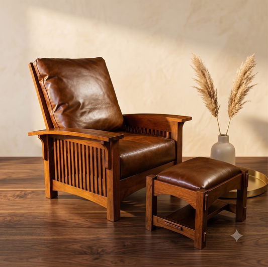 Heirloom | Morris Arm Chair & Ottoman