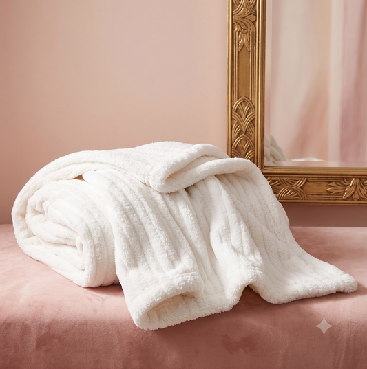 Polar | Faux Fur & Sherpa Throw