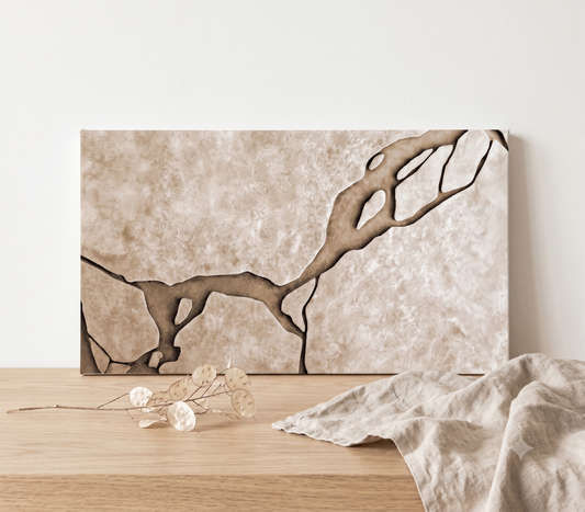 Tributary | Abstract Canvas Wall Art