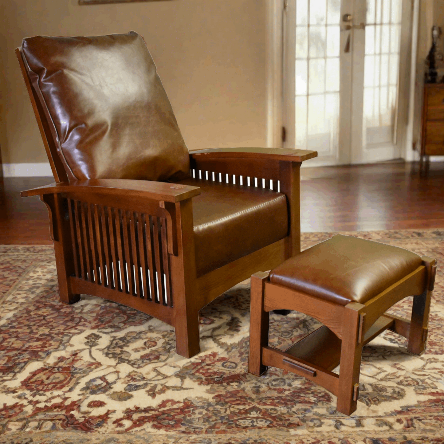 Heirloom | Morris Arm Chair & Ottoman