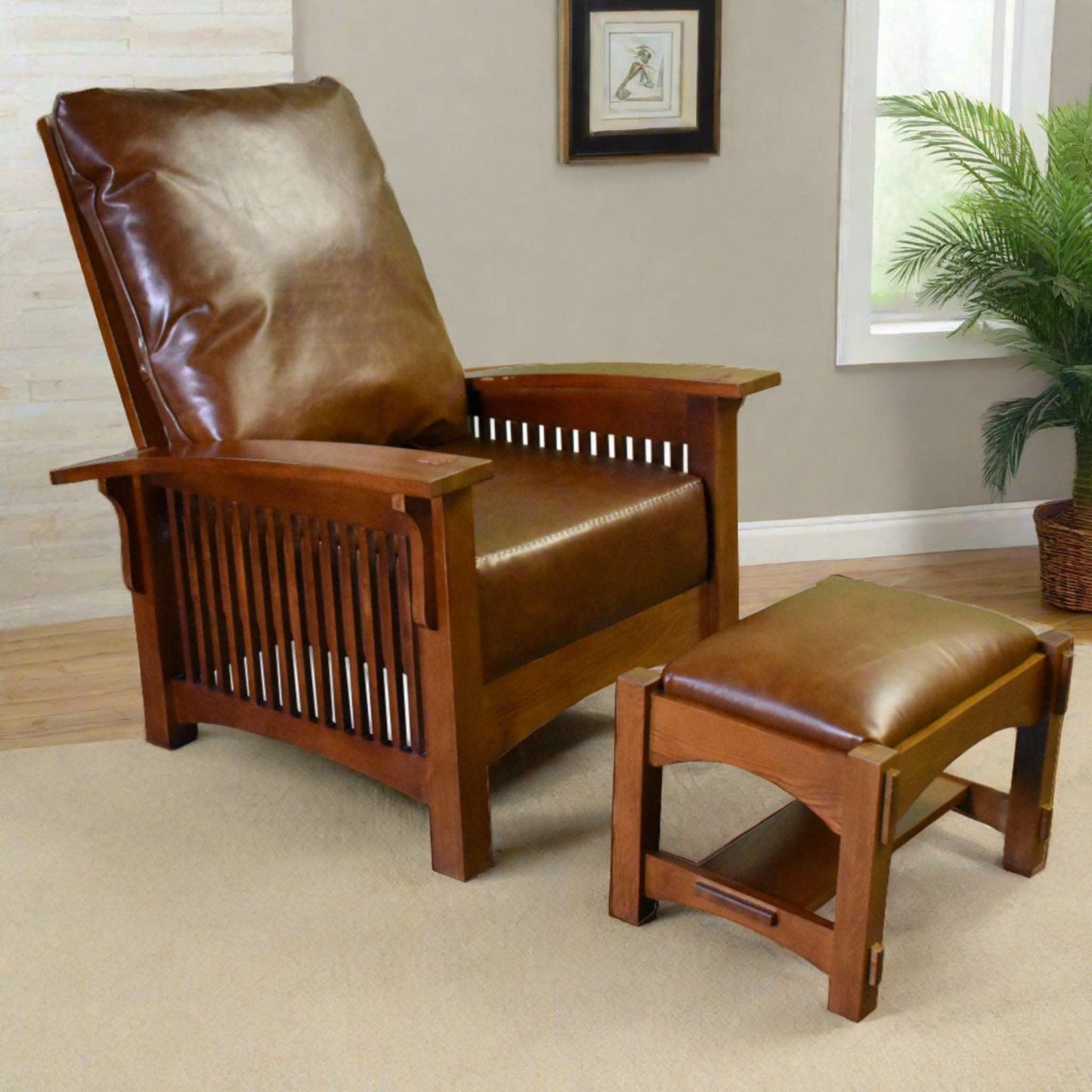Heirloom | Morris Arm Chair & Ottoman