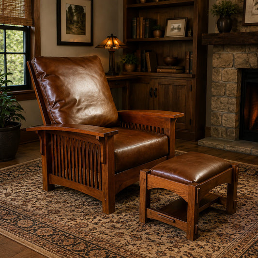 Heirloom | Morris Arm Chair & Ottoman