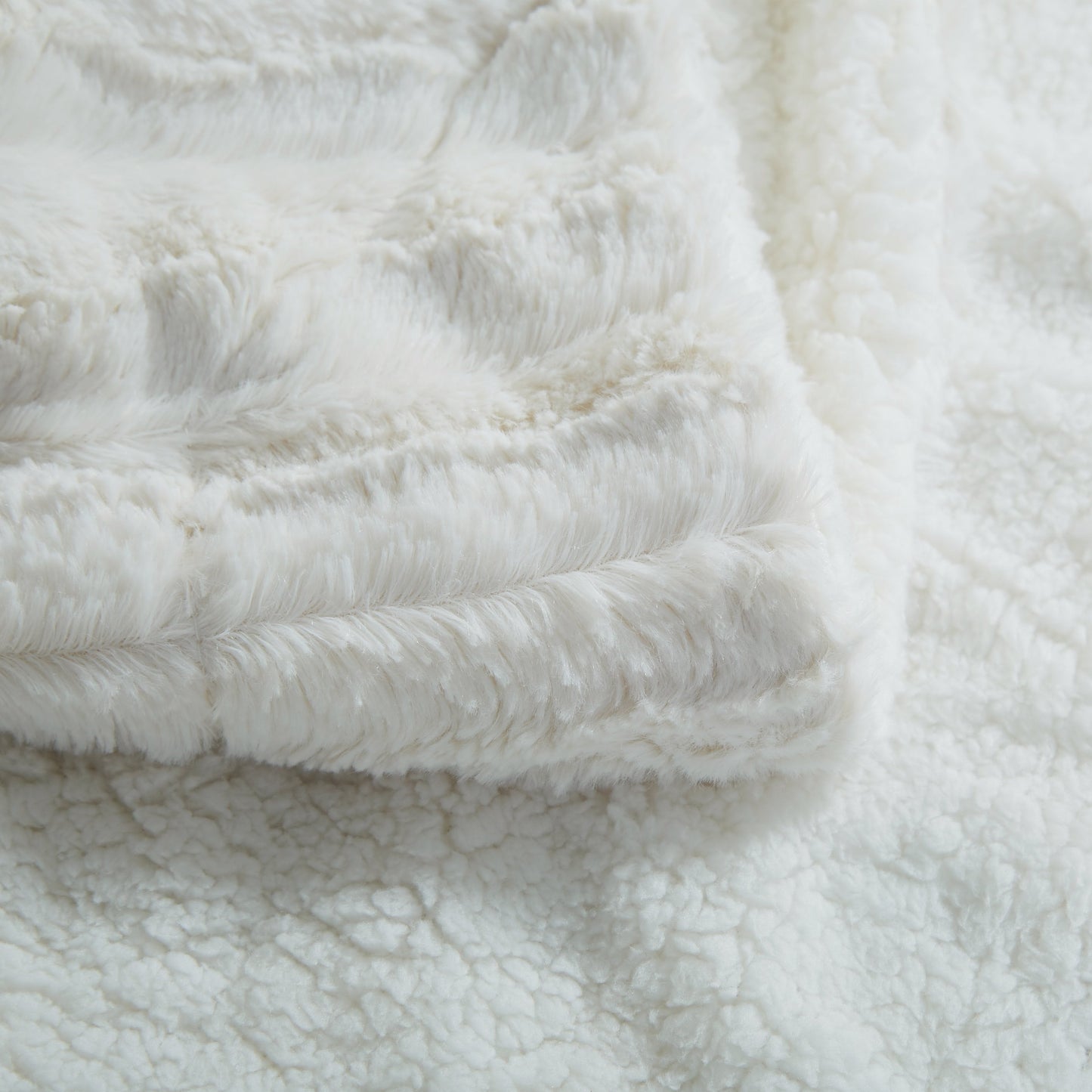Polar | Faux Fur & Sherpa Throw