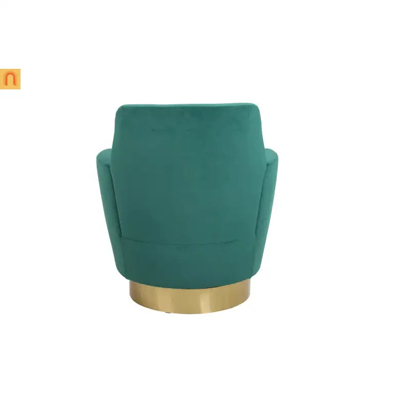 Ovation |  Emerald Velvet Swivel Chair
