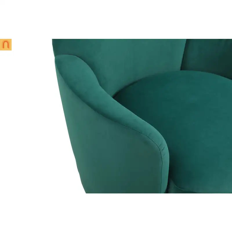 Ovation |  Emerald Velvet Swivel Chair