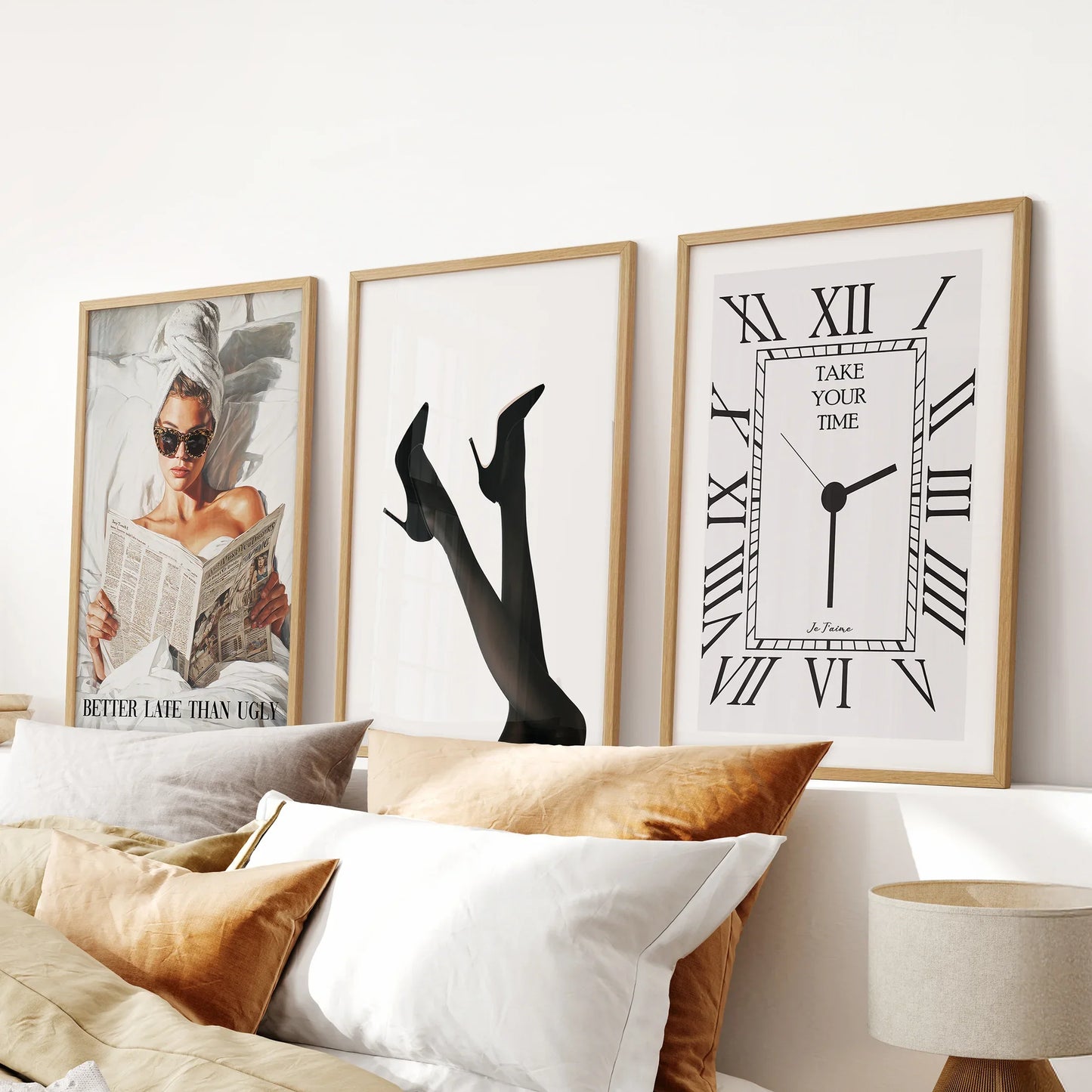 Icon | Fashion Illustration Wall Art (Set of 3)