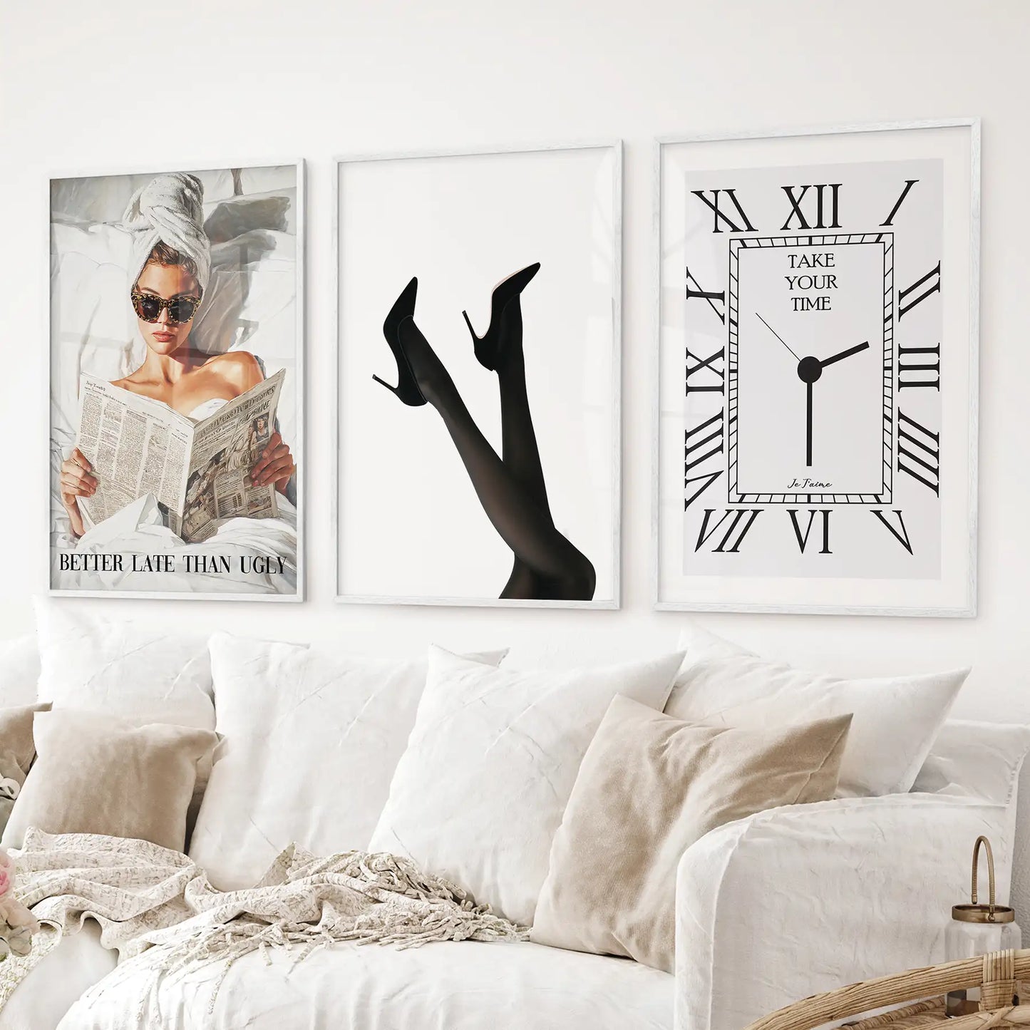 Icon | Fashion Illustration Wall Art (Set of 3)