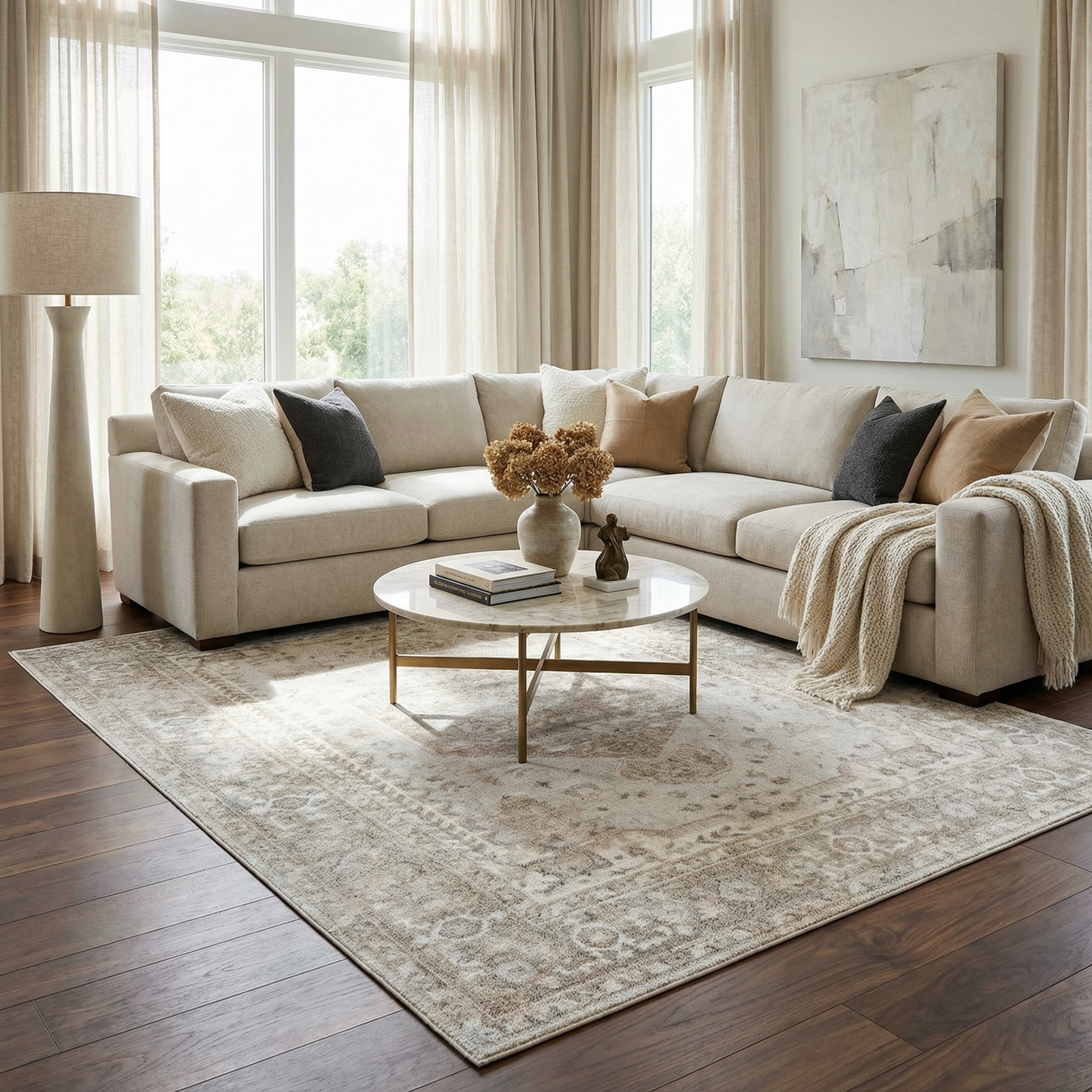 Worn In | Vintage-Wash Area Rug